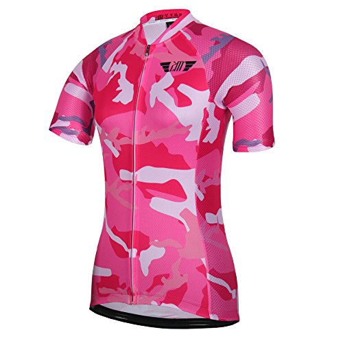 Women's Cycling Jersey Beautiful Bike Bicycle Clothing Shirt Jacket Summer (Asia-S, 26)