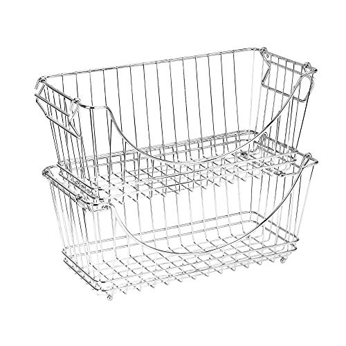 Compare price to freezer baskets stackable