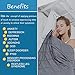 Hypnoser Weighted Blanket (20 lbs, 60''x80'', Queen Size) for Adult | 2.0 Diamond Heavy Blanket | 100% Cotton Material with Glass Beads