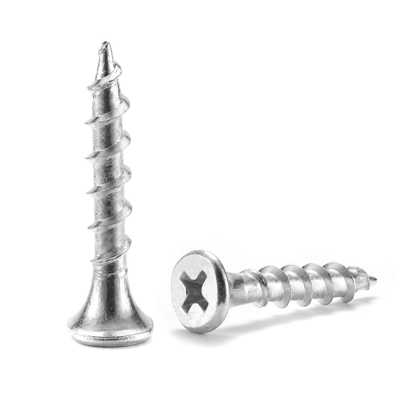 Photo 1 of #8 x 1" Drywall Screws 250Pcs Carbon Steel Flat Head Fast Self Tapping Wood Screws by SG TZH