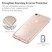 BAISRKE Glitter Case for iPhone 7 iPhone 8, Luxury Bling Glitter Sparkle Clear Transparent Soft TPU Bumper Back Cover Case for iPhone 7 8 4.7 inch - Clear