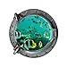 Hatop Submarine Portholes Wall Sticker Kids Coral Fish Boat Scuttles Decals Mural Art Nursery Home Decor (B)