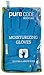PURECODE Moisturizing Gel Gloves for Dry Skin, Dry Hands, Cracked Skin, Rough Skin L-XL (Blue)