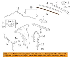 General Motors 25892080, Windshield Wiper Blade