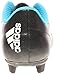 adidas Performance Conquisto Firm-Ground J Soccer Cleat ,Black/White/Solar Blue,4 M US Big Kid
