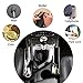 RIOROO 2PC Console Side Pocket,Car Seat Caddy Catcher Gap Filler and Organizer -Fills the Gap between the Seat in the Car(Black)