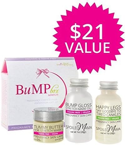 The Spoiled Mama Best of Bump Box Sampler Pregnancy Gift Set by The Spoiled Mama