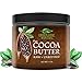 Cocoa Butter Raw Unrefined | Pure Ingredients | Body Moisturizer | Hydrate, Nourish & Soften Your Skin | Restore & Repair | Body Butter for Women & Men, All Skin Types 8 oz