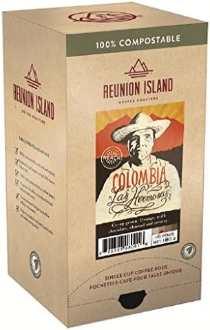 Reunion Island Colombia Las Hermosas Coffee Pods-3 Pack-48 Coffee Pods Total