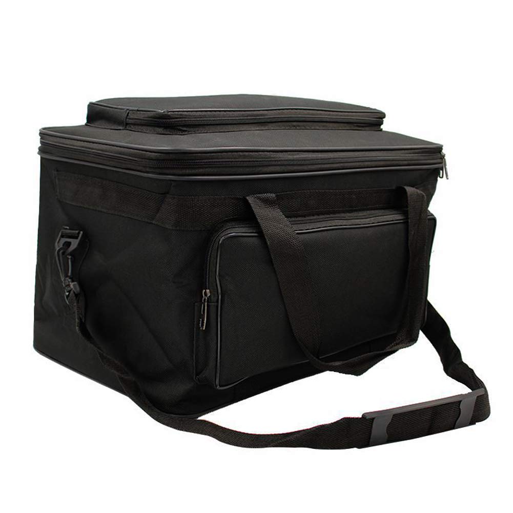 Large Art Craft Storage Tote Bag Waterproof Foldable Art Supplies Carrying Bag Case Carry-All Box Sketch Drawing Tool Organiser with Handle Shoulder Strap for Palette Paints Brushes Pencil Sketchbook