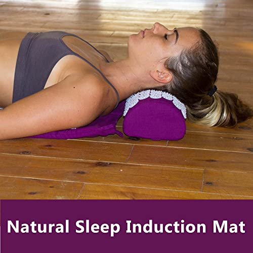 Acupressure Mat and Pillow Set by DoSensePro + Hot/Cold Gel Pack