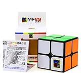 CuberSpeed Moyu Mofang Jiaoshi 2x2 Black Magic cube Cubing Classroom MF2S Black 2X2X2 Speed cube