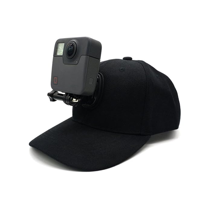 Engedi Outdoor Sun Hat Baseball Cap with Holder Mount for GoPro HERO5