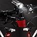 Bike Light, Icefox USB Rechargeable Bicycle Lights Super Bright White LED Bike Accessories with Water Resistant Front and Back Light Easy to Install for Adults Safe Road Cycling（with a bell)
