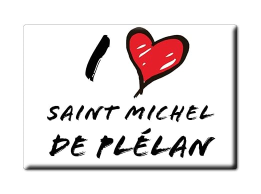 Enjoymagnets Saint Michel DE PLÉLAN Souvenir IMANES DE Nevera ...