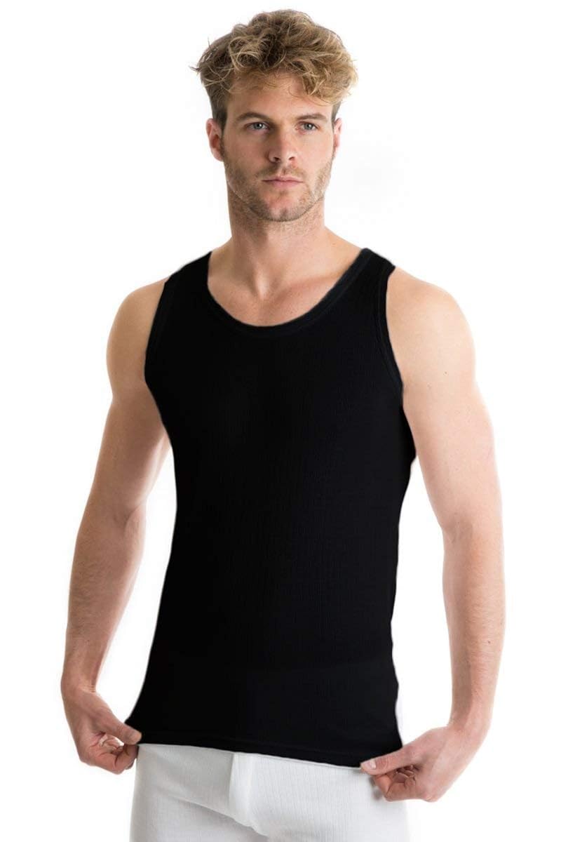 /&auml;rmellose Unterw/&auml;scheweste f/&uuml;r Herren aus britischer Produktion von RP Collections Extra warme