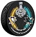 2016 STANLEY CUP FINAL PUCK SAN JOSE SHARKS PITTSBURGH PENGUINS DUELING TEAM