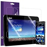 Fosmon Crystal Clear Screen Protector Film for Asus PadFone X [Includes Shield for Phone and Tablet] - 3 Pack