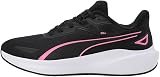 PUMA Skyrocket Lite Road Running Shoes Unisex 4 UK Black Fast Pink White view 4