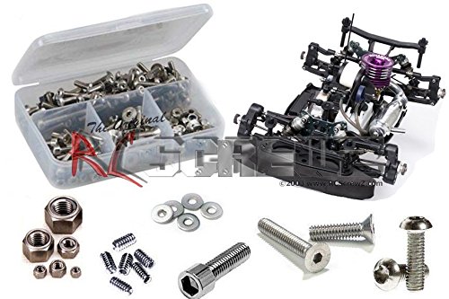 MUG032 - Mugen Seiki MGT-7 MGT7 Nitro Stainless Steel Screw Kit