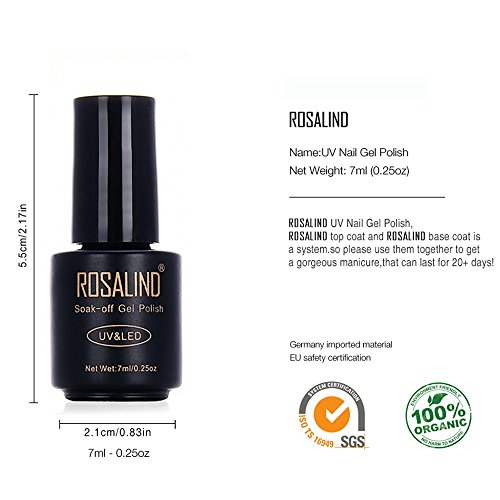 Oksale ROSALIND 7ML Gel Nail Polish Nail Art Nail Gel Polish UV LED Gel Polish Semi Permanent Varnish (W-04) - Thumbnail 4
