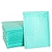 UCGOU 6x10 Inch Teal Poly Bubble Mailers Padded Envelopes Self Seal Envelopes Bags Pack of 50 (Internal Size: 6x9 ）