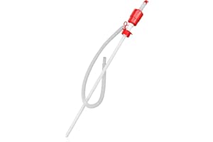 TERA PUMP Manual Siphon Liquid Transfer Tube Drum Barrel Pump for 15 to 55 Gallon Drums