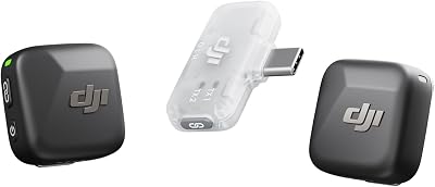 Mic Mini (2 TX + 1 RX Mobile), Microphone Cravate sans Fil pour iPhone 17/16/15 et Android/PC/Tablette, prêt à l’Emploi, Transmission 300 m, ultraléger, réduction Active du Bruit, vlog