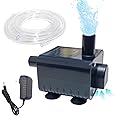 Upgraded Small HVAC Condensate Pump, 5.5ft Lift, Auto Submersible Pumps with Level Sensor, Sump Pump, 12V Mini Drain Pump For Dehumidifier/Air Conditioner/Ice Maker/Furnace/Air Cooler, Auto Shut Off