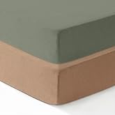 Dreamology Mini Crib Sheets,100% Cotton Crib Sheet,2-Pack,Soft,Baby Crib Sheets for Boys,Girls,Pack n Play Sheets,Pack and Play Sheets Fitted,Mini Crib Sheet,Crib Mattress Sheets,24 x 38