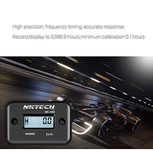 3 NKTECH+Motorcycle+Snowmobile+Waterproof+Tachometer