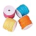 Pandahall 14-Color 2mm Jute Twine String Rope Hemp Rope Jute Cord Total 140 Yards for DIY and Crafts, Gift Wrapping