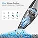 Handheld Vacuum, AFBEST Cordless Vacuum Cleaner with 7.2V Li-ion Battery Powered Rechargeable Quick Charge Tech and Cyclone Suction Lightweight Hand Vac