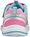 Skechers Kids Girls' Swift Kicks-Super Skillz Sneaker,Silver/Multi,