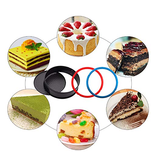 Nice-Compponents Springform Pan(7 Inch)/Cheesecake Pan/Leakproof Cake Pan Bakeware 8 Quart for Instant Pot Accessories, Silicone Sealing Ring 8qt, Fits IP-DUO80 - Thumbnail 2