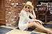DQdq Women's Crochet Tassel Bathing Suit Cover Up White M