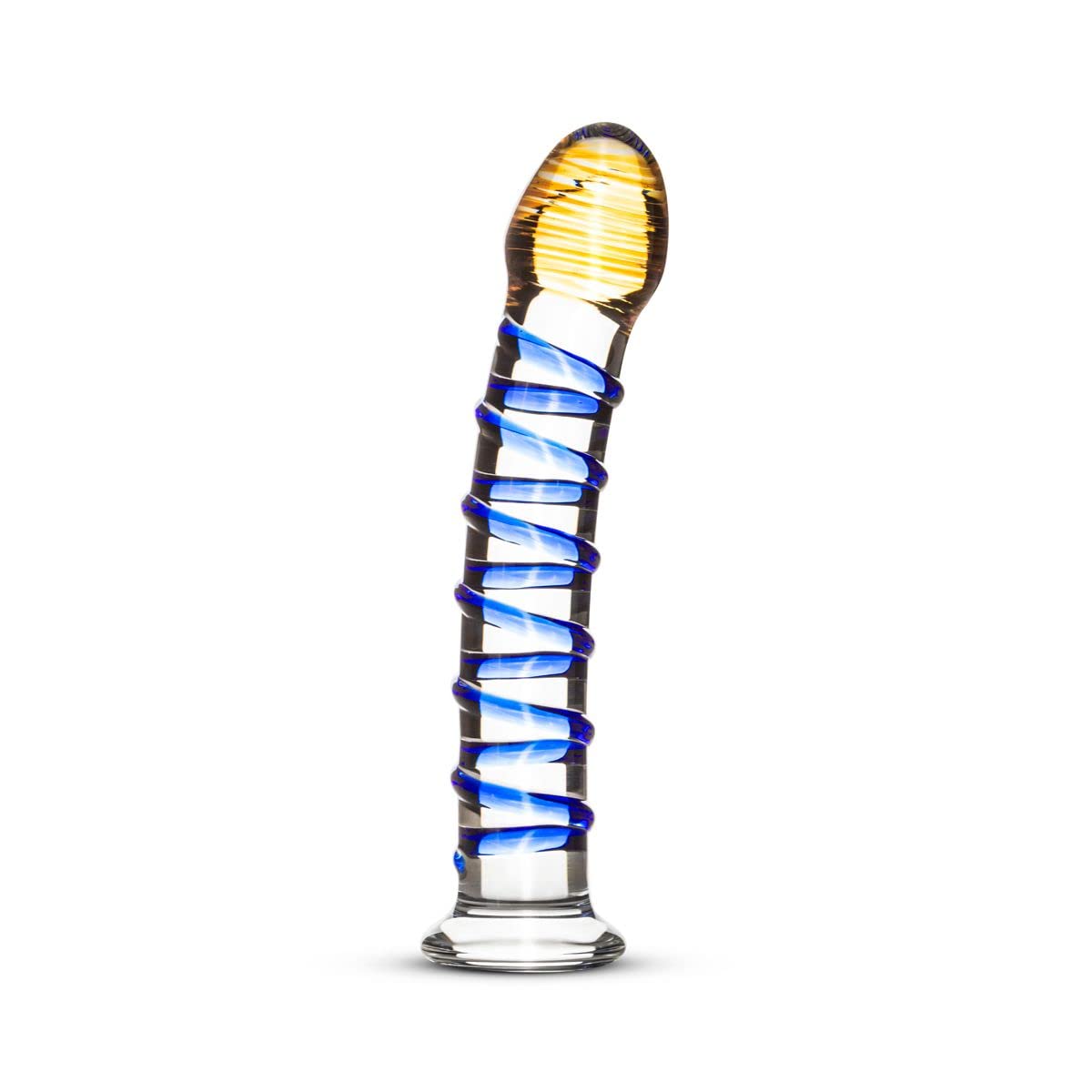 Gildo No. 1 Deluxe Real Dong Glass Penis Replica, Dildo Length - 6.85 Inch, Diameter - 1.10-1.40 Inch