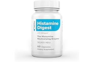Omne Diem DAO 30,000 HDU - 60 Caps - Histamine Neutralizing Enzyme - Relieve Histamine Intolerance with Diamine Oxidase - The Original Tested DAO Enzyme Supplement