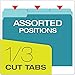 Pendaflex Two-Tone Color File Folders, Letter Size, 1/3 Cut, Teal, 100 Per box (152 1/3 TEA)