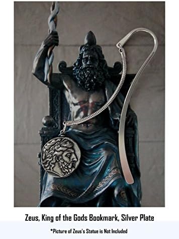 Percy Jackson Teen Gift Zeus Thalia Grace's Father Coin BOOKMARK 4BK-S
