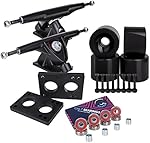 Kit complet truck et roues pour longboard