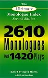 The Ultimate Monologue Index, , 1575251833
