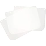 Weathertech Faceshield Air Clear Plastic Safety Face Shield Mask For Protection Unique Anti Fog Transparent Cover Treatment Face Shields Fits Full Adult Size Men Women 3 Pack Masks Amazon Com