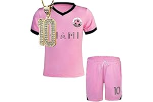 NITAFOX Soccer Jerseys for Kids Boys & Sports Fan Jerseys, Youth Futbol Training Shirt, 2-14 Years, Child Soccer Uniform