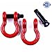XYZCTEM Towing D-Ring Shackles 3/4