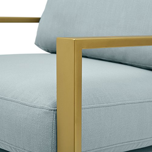 Amazon Brand Rivet Charlotte MidCentury Modern Upholstered Gold