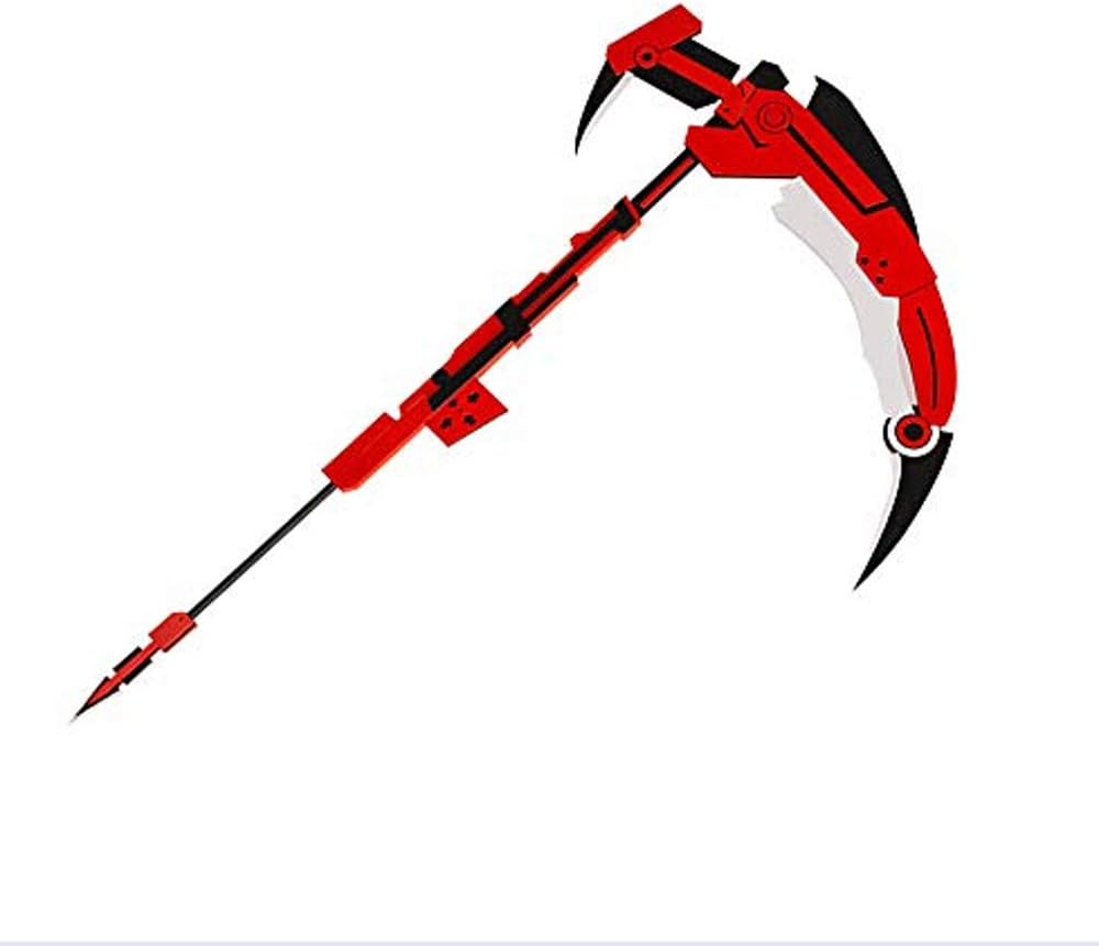 10.8" RWBY Ruby Crescent Rose Sniper - Scythe Replica, Dress Up Props