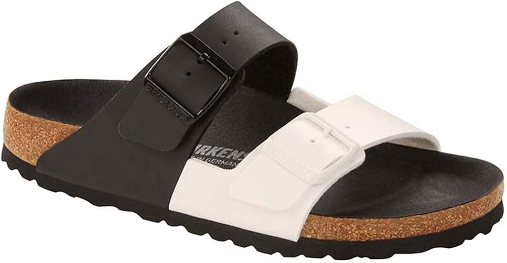 Birkenstock Arizona Split BF Black/White (numeric_35) Amazon.de