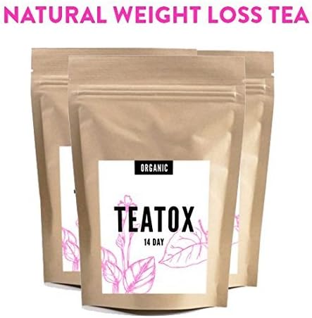 Teatox - 14 Day Detox Weight Loss Tea - Cleanse With Garcinia Cambogia Oolong Pu-erh Senna - Detox Toxin Cleanse Lyfe by Bluxome