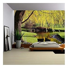 Scenic Landscape - Removable Wall Mural | Self-Adhesive Large Wallpaper - 66x96 inches